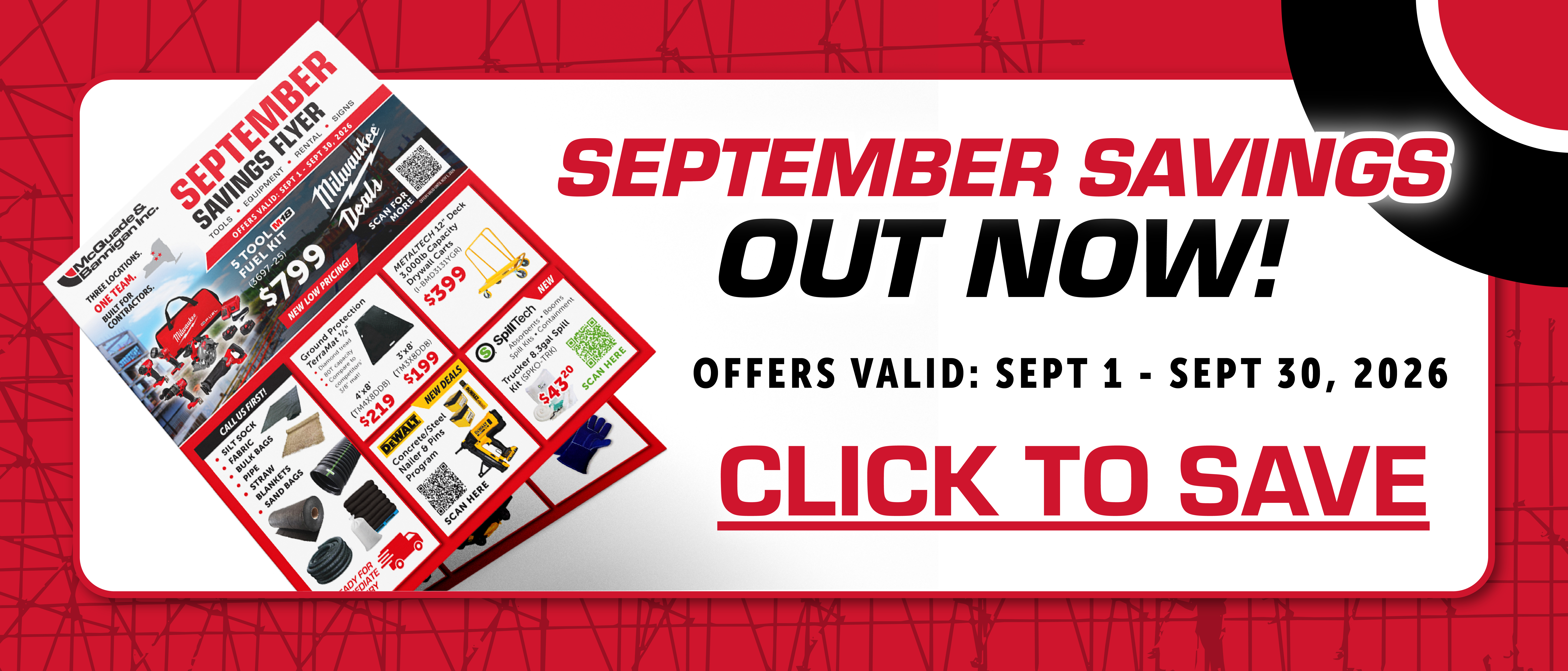 Monthly Sale Flyer