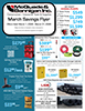 March Savings Flyer